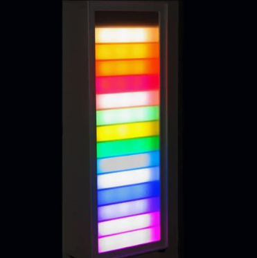 Interactive Sound-Activated LED Wall Panel
