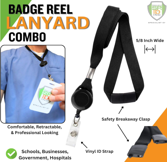 Professional ASL Interpreter Lanyards (25-Pack)