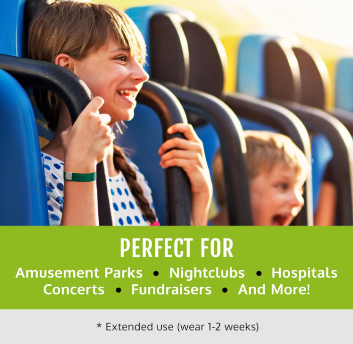 Silicone Communication Wristbands (3-Pack)