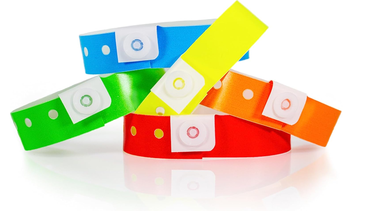 Silicone Communication Wristbands (3-Pack)