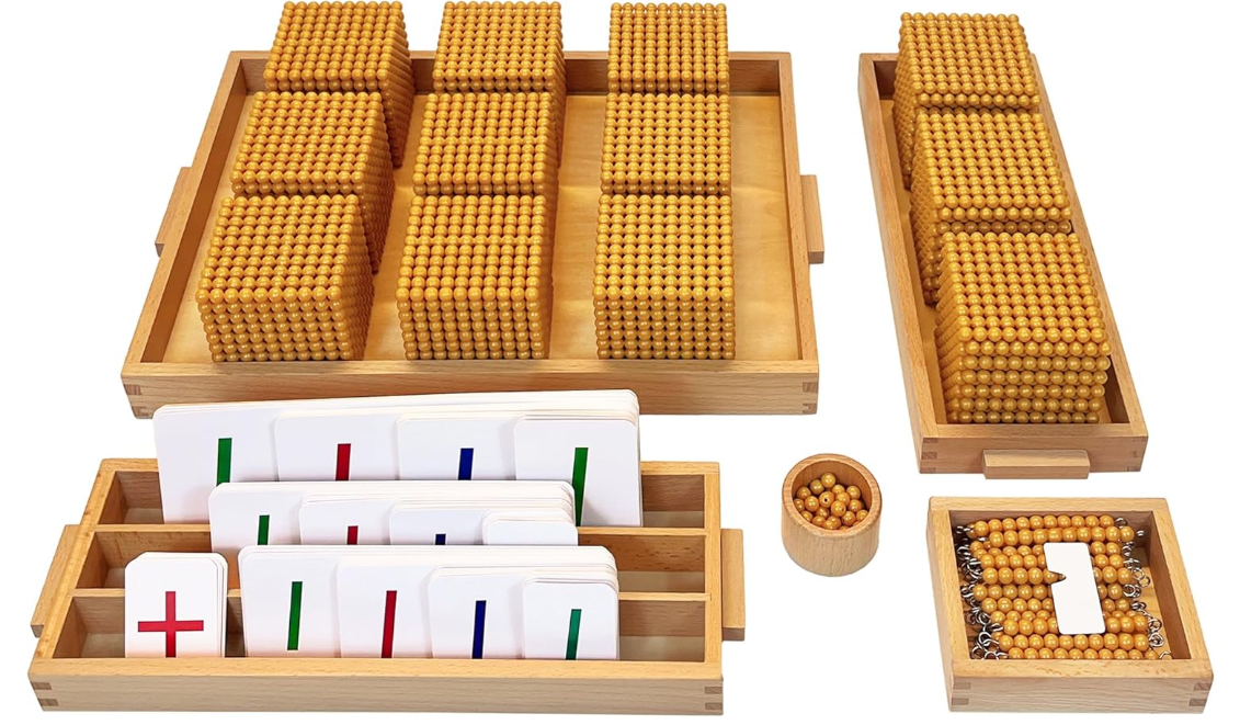 Tactile Montessori ASL Alphabet Blocks