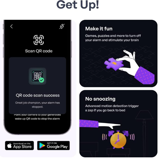 VibraLITE 12-Alarm Vibrating Watch