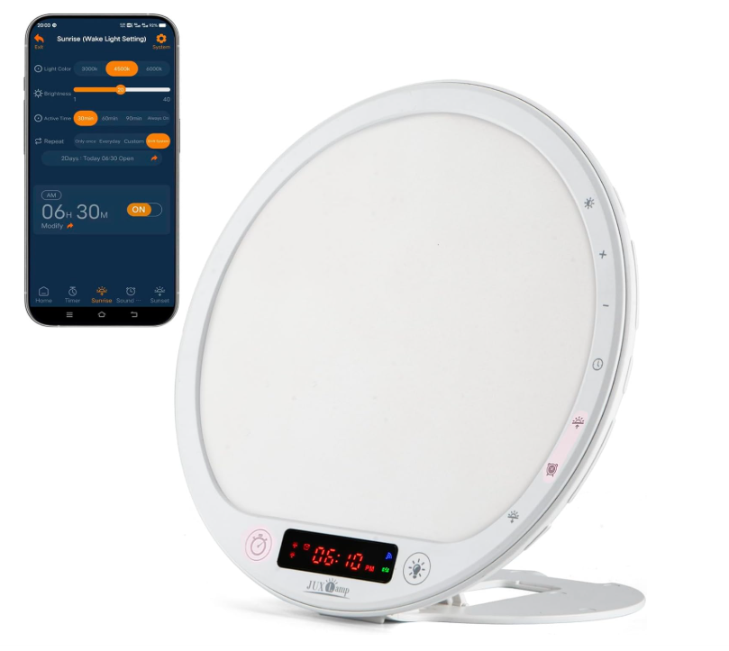 Vibrating Portable Travel Alarm Clock